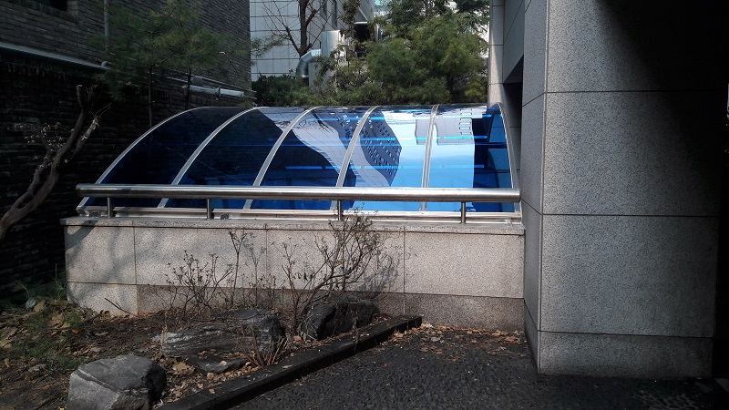 주차램프 캐노피