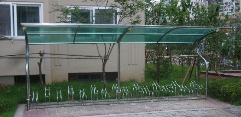 자전거보관대 스텐파이프 80A. 각파이프50*30외